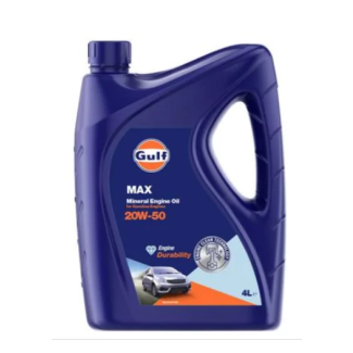 Gulf Max 20W-50 Oil gallon