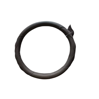 Steering wheel cover black