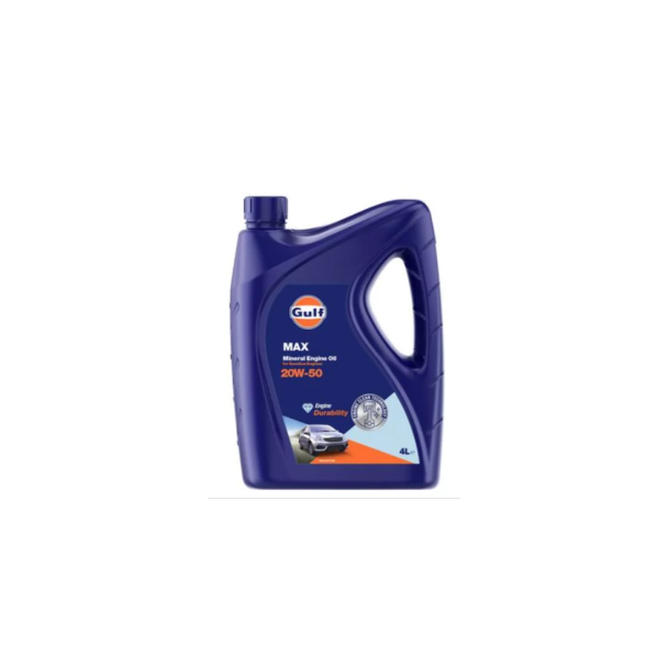 Gulf Max 20W-50 Oil gallon